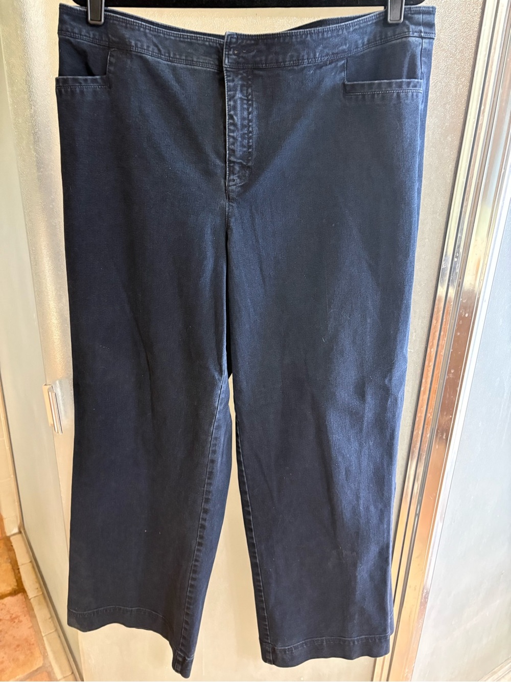 Isaac Mizrahi Navy Trouser Jeans